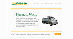 Desktop Screenshot of curranrecycling.com